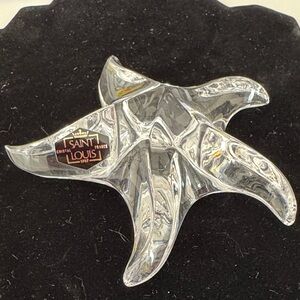 Saint-Louis
Crystal Starfish Paperweight